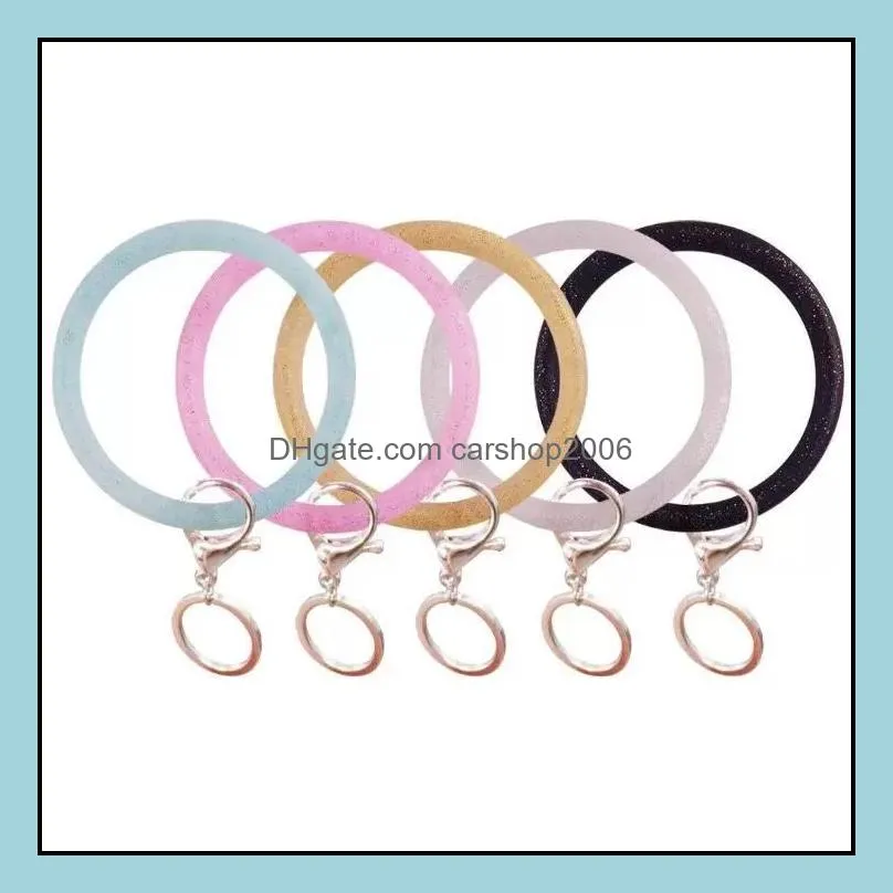 8 colors silicone bracelets keychain eco friendly dot wristbands motion theft prevention reusable bangles smart bracelet