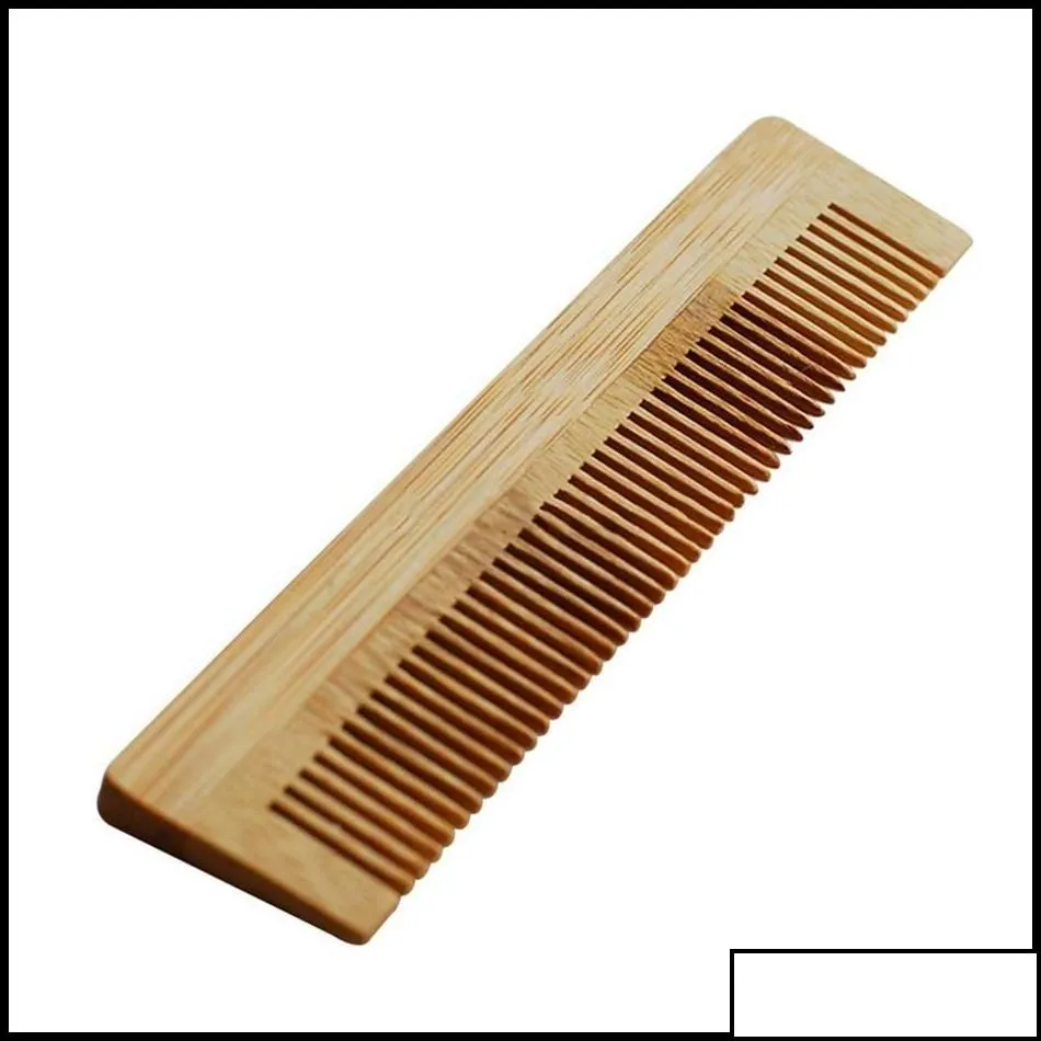 Hair Brushes 1Pcs High Quality Mas Wooden Comb Bamboo Hair Vent Brush Brushes C187L Drop Delivery 2021 Products Care Styl Homeindustry