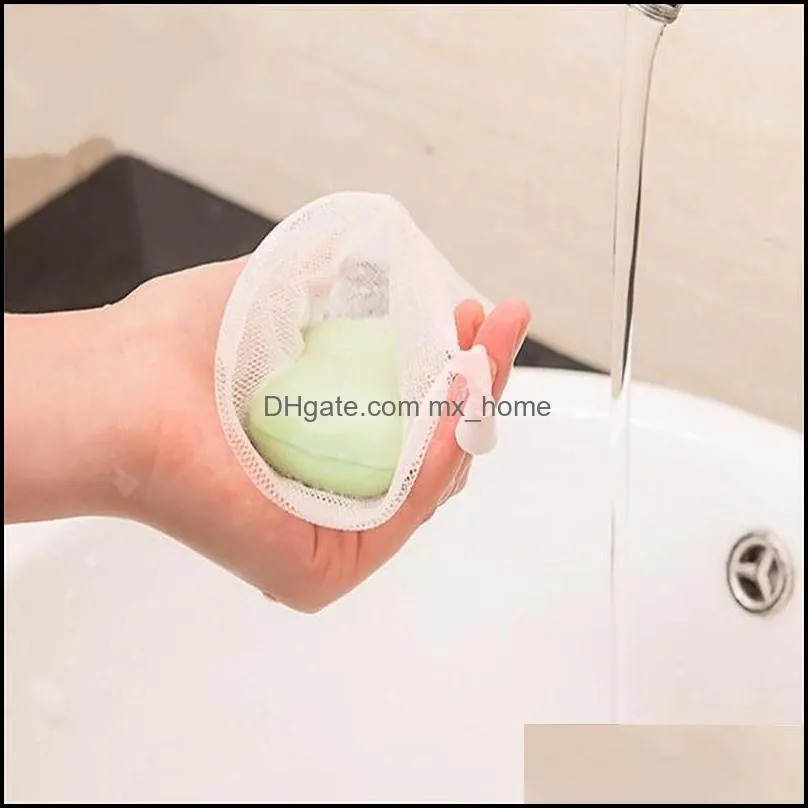 handmade soap bubble foaming net cleansing cream cleansing soap wash soap bubble bag net bag 