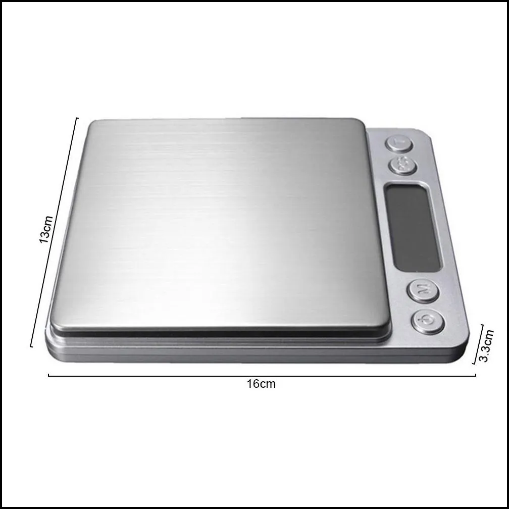 1000/0 1g kitchen electronic scale digital portable food scales high precision measuring tools lcd precision flour scale weight