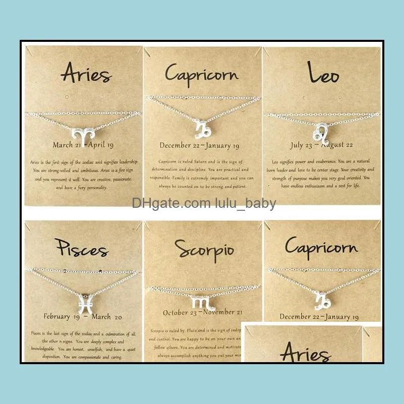 12 constellation zodiac sign cartilage anklet gold silver color double layer ankle for women girls summer beach jewelry