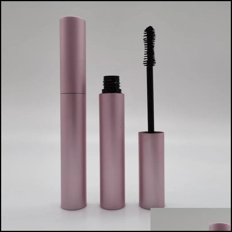 eye lashes makeup mascara extension long lasting curling eyelash brush with pink aluminum tube 8ml dhs