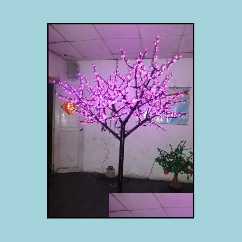 1 152pcs led bulbs led cherry blossom tree light led christmas light 2m/6 5ft height waterproof outdoor usage drop shipping 