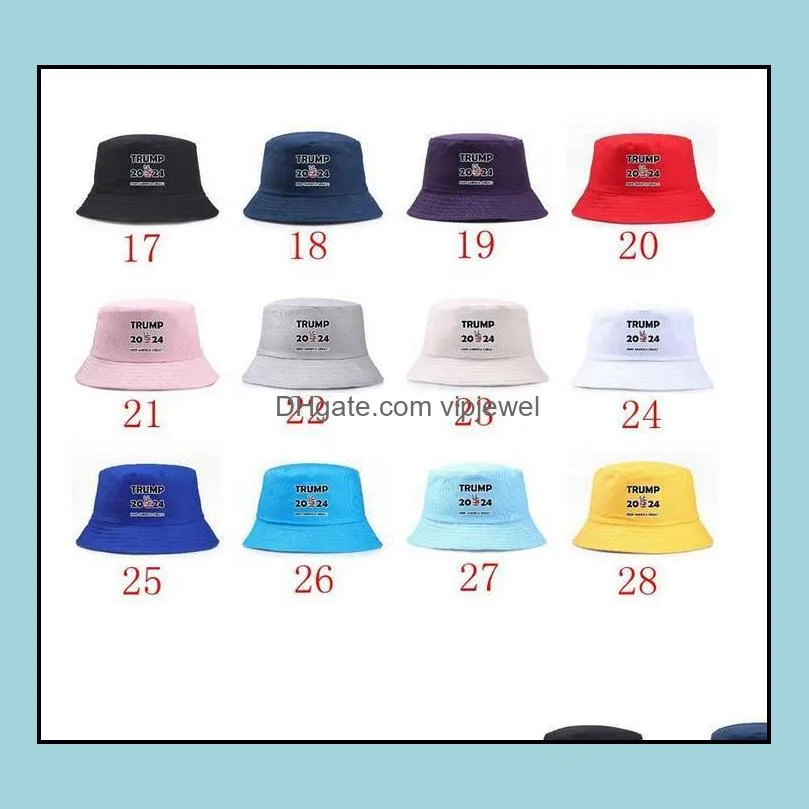 simple trump bucket sun cap usa presidential election trump 2024 fisherman hat spring summer fall outdoor hats 3 styles with different