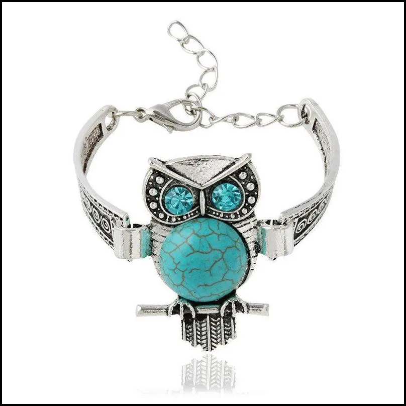 charm bracelets vintage designer retro elephant owl boho bracelets jewelry charm bracelets bangles