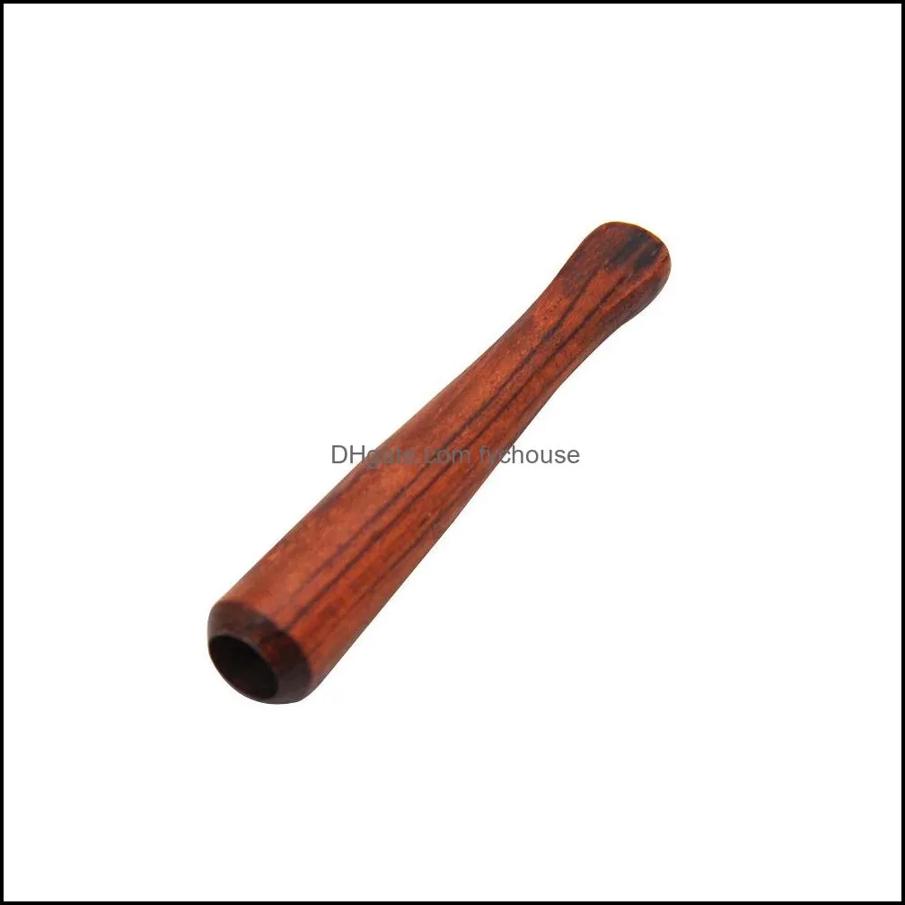 natural rose handmade wood smoking filter tips diameter 8mm herb pipe tobacco cigarette holder pipe mouthpiece filter tips accessories
