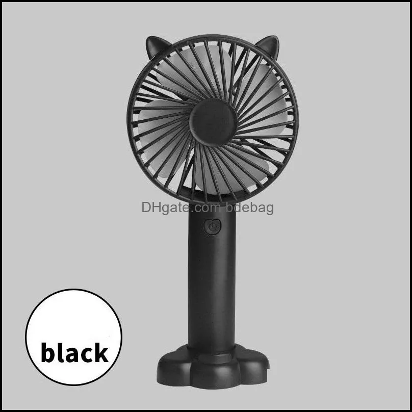 usb charge fan mini handle fan portable rechargeable cool snowflake handheld fan summer home office gifts