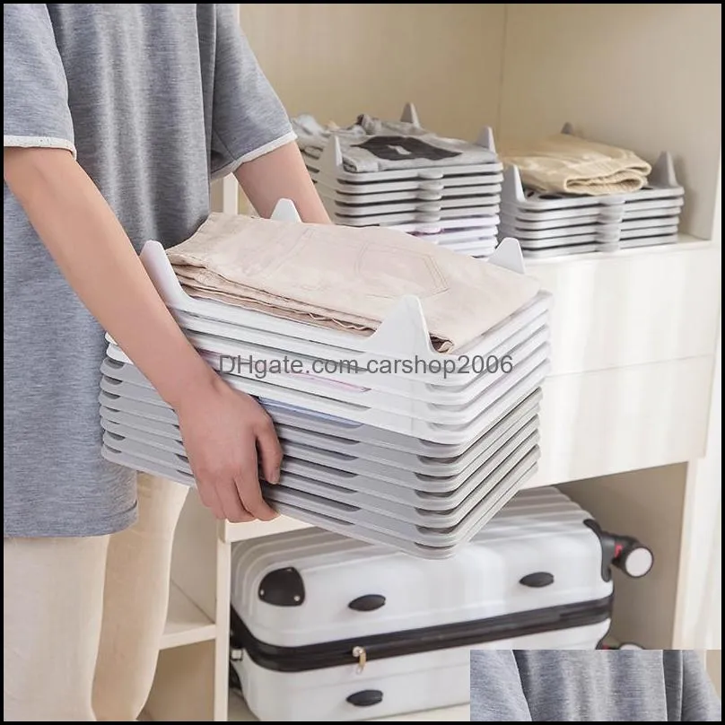 clothes folding board plate stack dressbook sweater shirt storage boards plastic laundry storage organizer racks small size