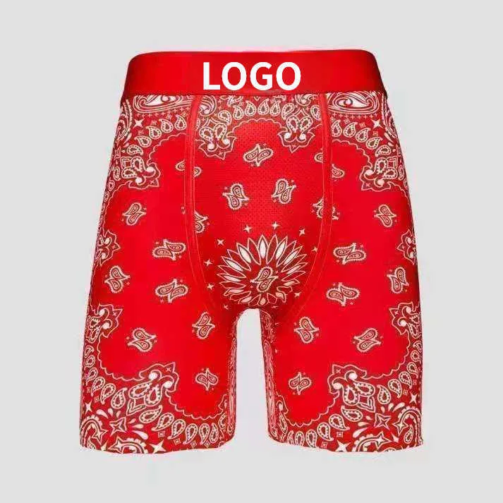 New Printed Men Underwear psds Soft Breathable Boxer Batch Comfort Underpants Stretch Fabric Wholesale Vendor Men Waistband Boxers Briefs14RU