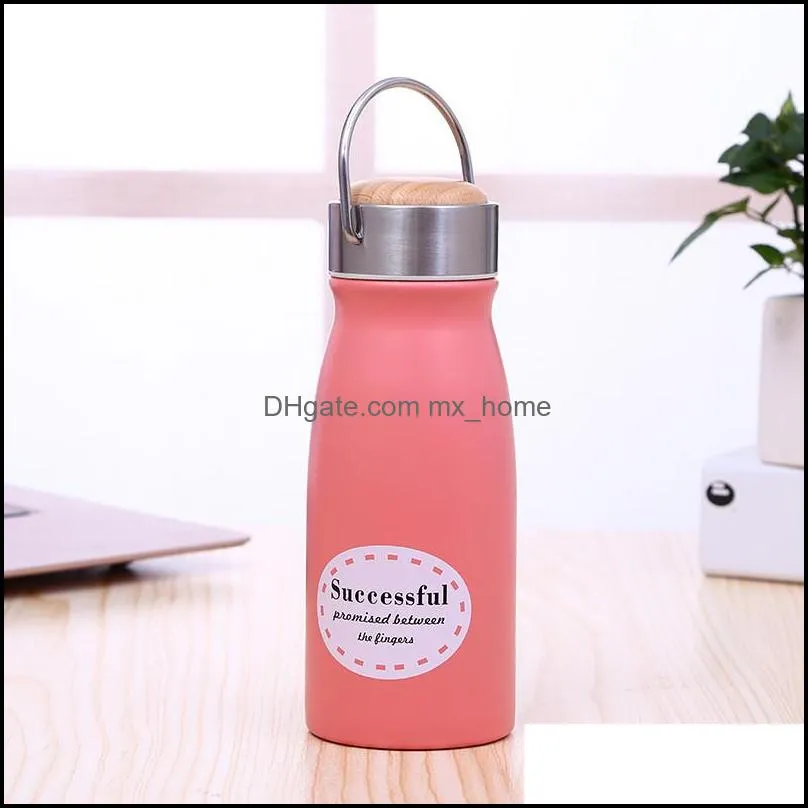 304 stainless steel kettle double layer 304 water bottle stainless steel tumbler drinkware fashion 10 oz milk cup