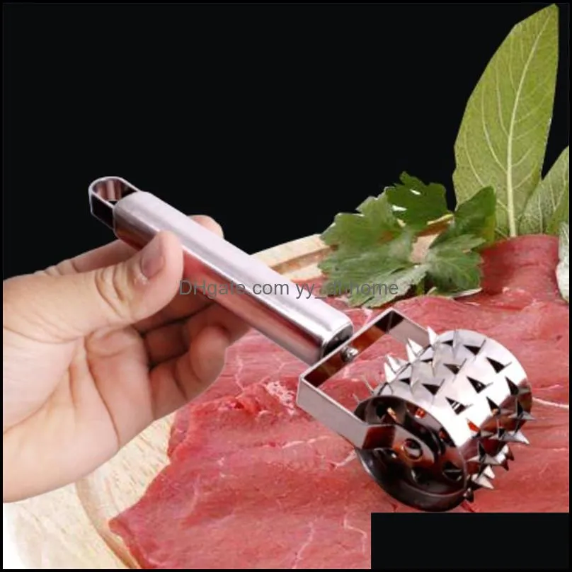 stainless steel tenderizer loose meat steak hammer pork tenderizer knocksided meat tenderizer restaurant kitchen cooking tools