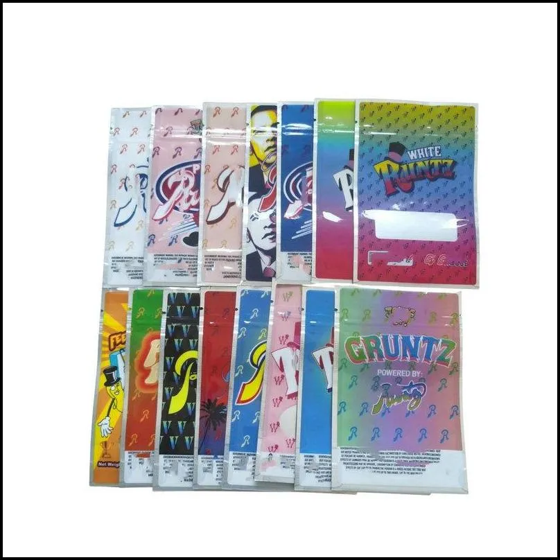 Space Cookie 3 5g 4 Designs Zipper Retail Package Edible Mylar Smell Proof 420 Packaging Bags Bubble Heat Seal jllvbk