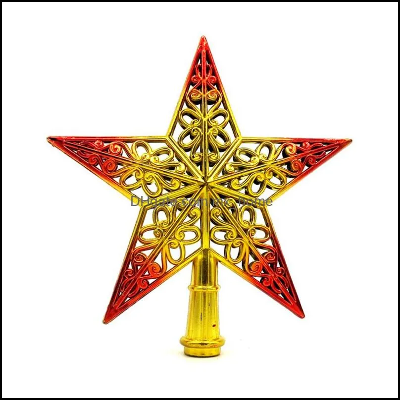 christmas tree top star decoration xmas tree hollowed sparkle hang star shape xmas tree pendant christmas decorations