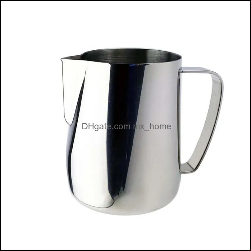 stainless steel frothing pitcher coffee pitcher milk frother latte art milk foam tool coffeeware latte stainless steel espresso jug