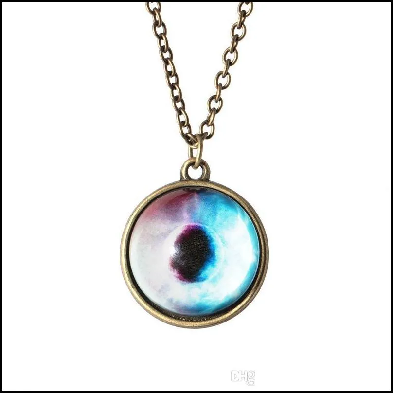 double star sky necklace universe glass cabochon necklaces pendants fashion jewelry will and sandy drop ship
