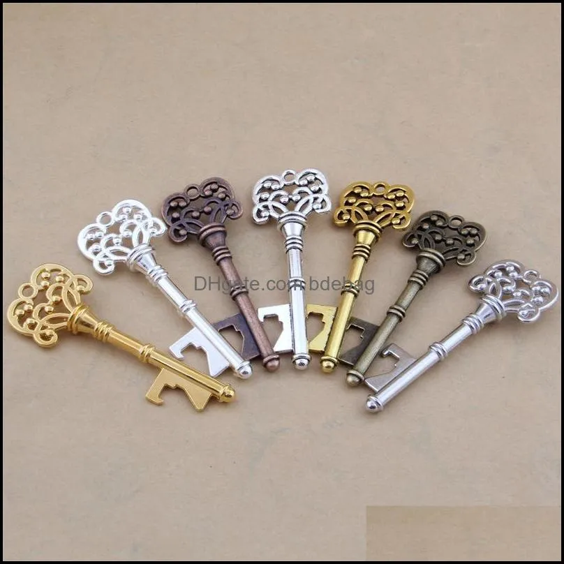 key bottle opener key ring bar beer bottle opener key design beer opener silver gold bar kitchen opening tools