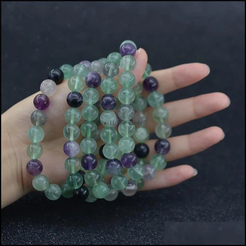 yoga natural stones strand bracelet morganite amethyst amazonite gemstone beads healing crystal stretch bracelets for men women fashion jewelry will and