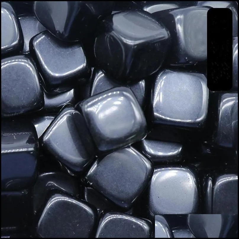 square stone cube beads 15mm18mm rough polished natural crystal agate stones jewelry ornaments wholesale