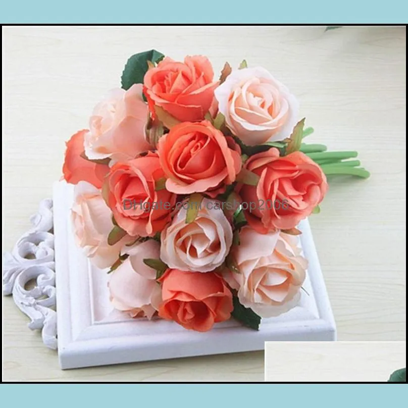 bride p ography flower props artificial rose bouquet simulation decor fake flowers bride artificial rose diy wedding decor bouquet