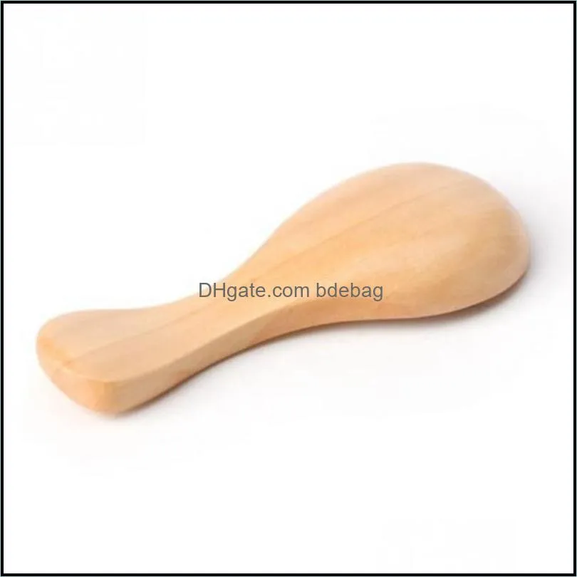 wooden tea spoon mini natural milk spoon baby feeding dinnerware spoons tea honey coffee condiment salt sugar spoon