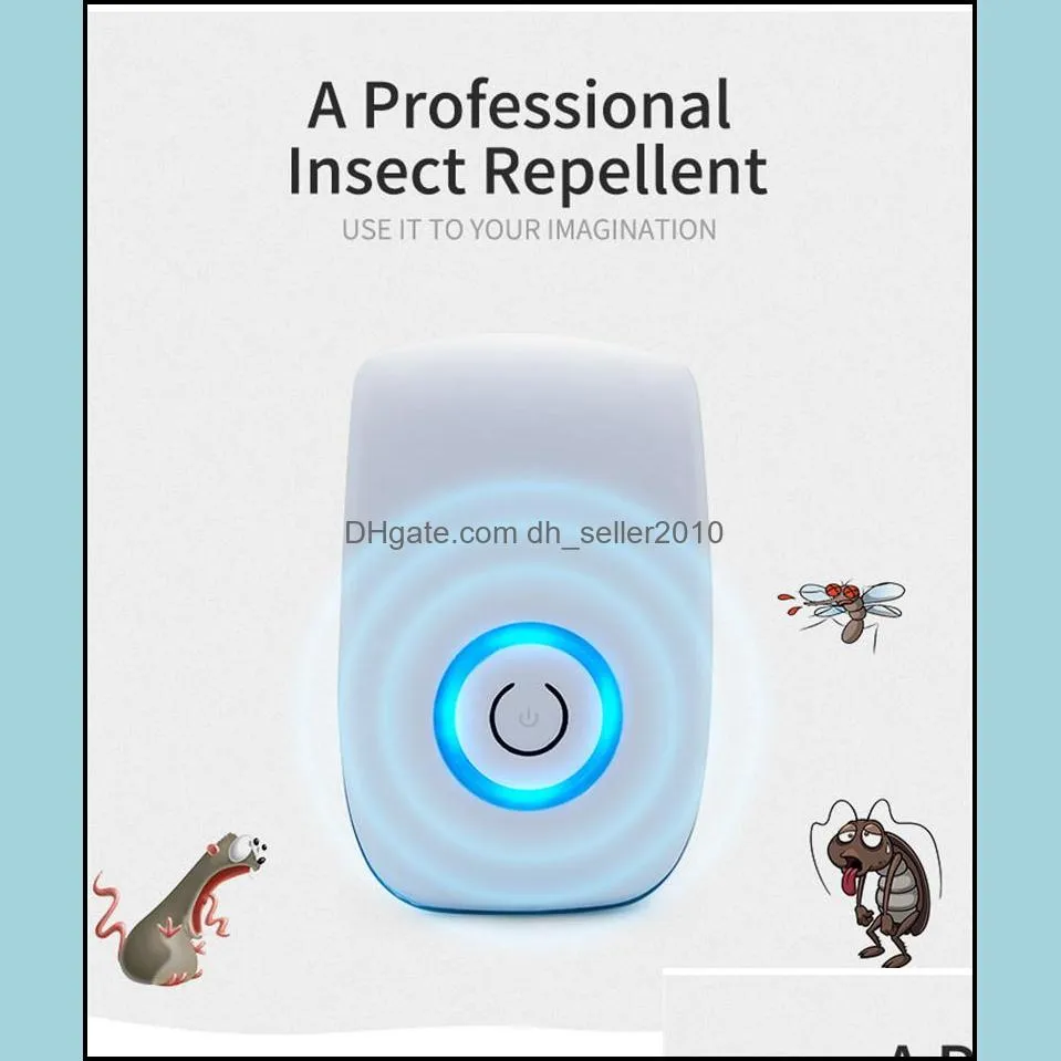 ultrasonic mosquito repellent ultrasonic electronic pest repeller control rat mouse repeller anti mosquito mouse repeller us eu plug