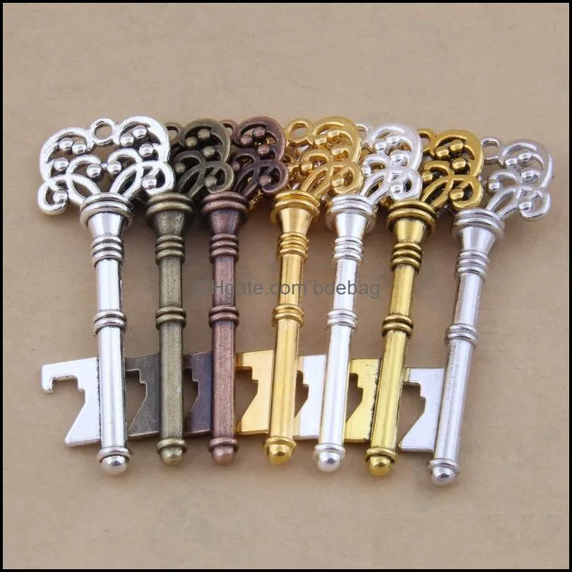 key bottle opener key ring bar beer bottle opener key design beer opener silver gold bar kitchen opening tools