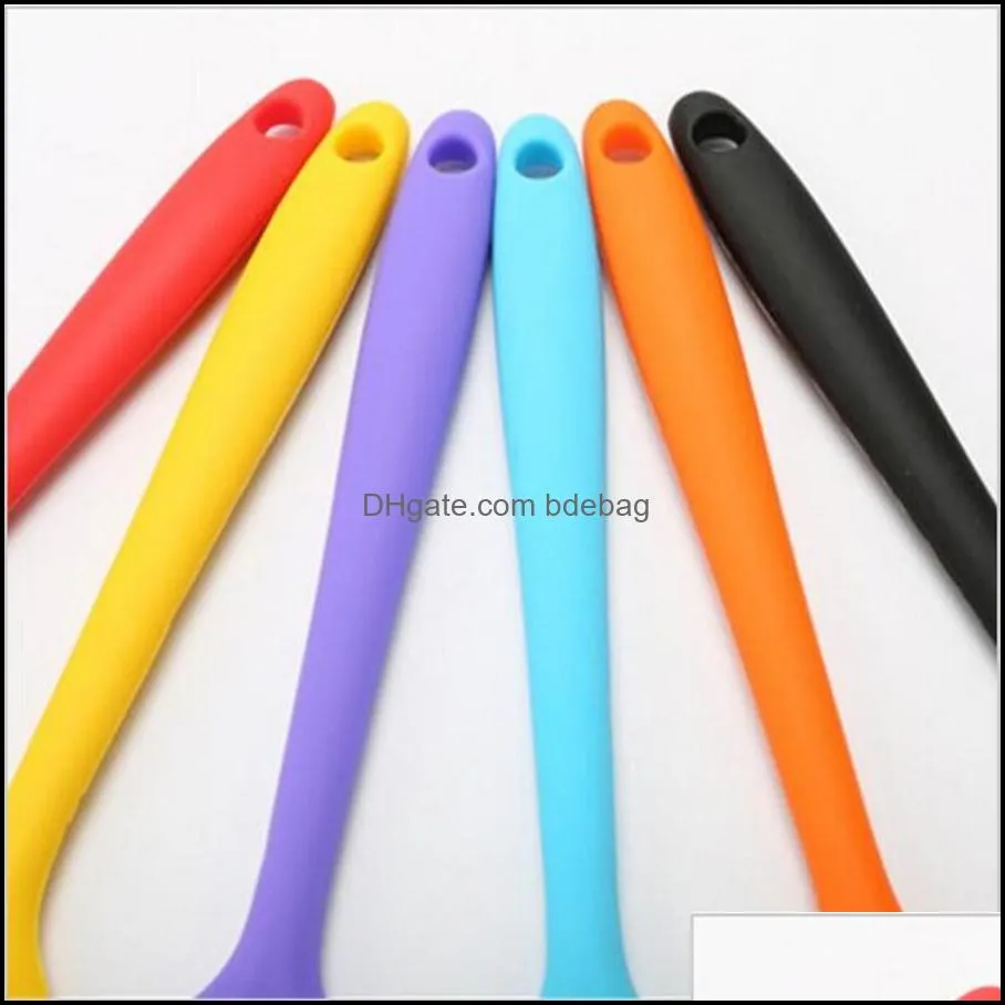 kitchen silicone cream butter cake spatula bakery bar mixing batter scraper baking tool kitchenware