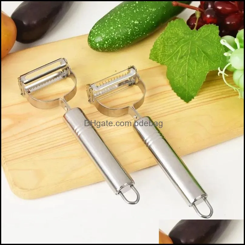 dual function fruit vegetable tools peeler grater stainless steel potato carrot grater julienne peelers