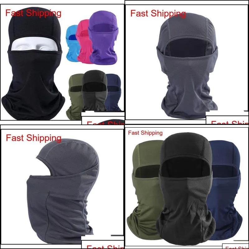 wraps outdoor motorcycle full face mask balaclava ski neck protection black fashion wraps kenwv