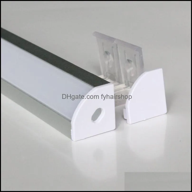 20m10pcs a lot 2m per piece anodized aluminum profile for led strip light triangle shape strips