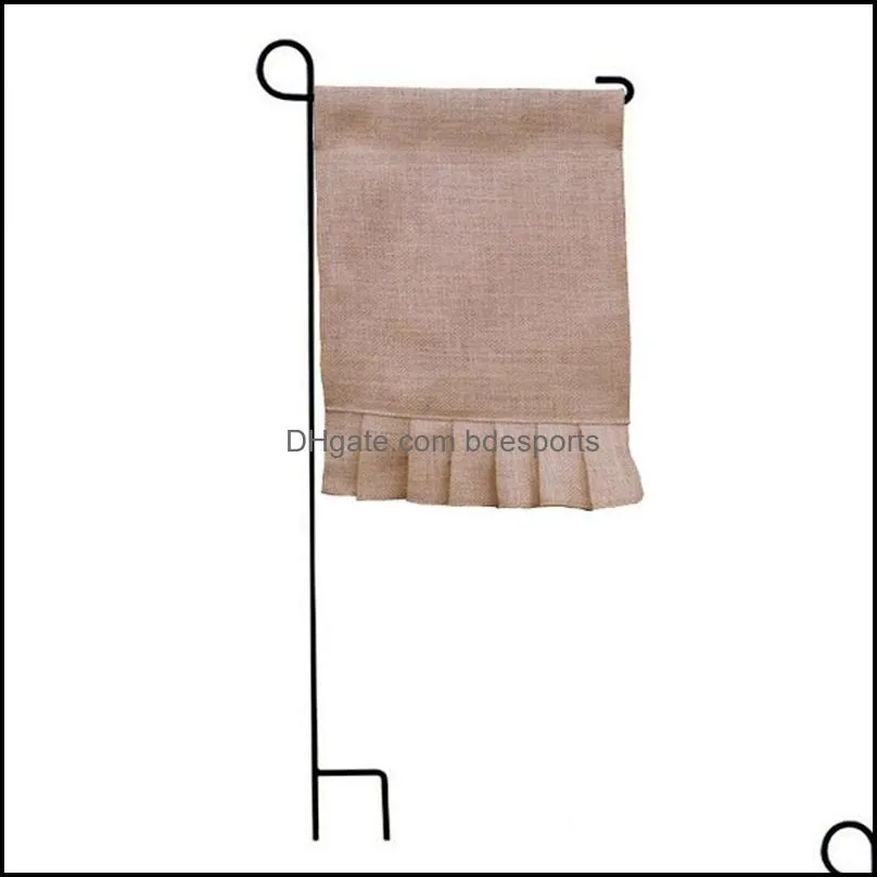 jute ruffles yard hanging flag festival banner burlap flags festivals articles delicate especially good shipping 4 2fr e2