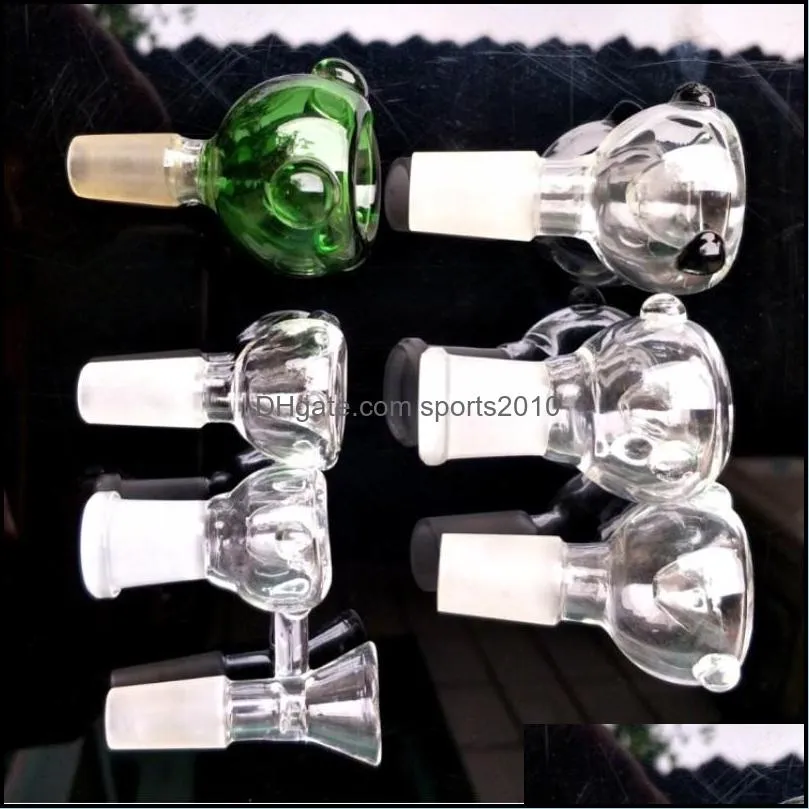 new 14mm 19mm smoking pipes male female herb slide dab pieces glass bowls dry bowl tobacco bowls for bongs water 139 k2