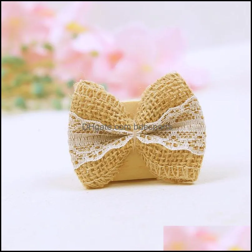 desk card clip forest countryside restoring ancient ways card holder linen cloth bow seat cards wedding celebration articles 3yk p1