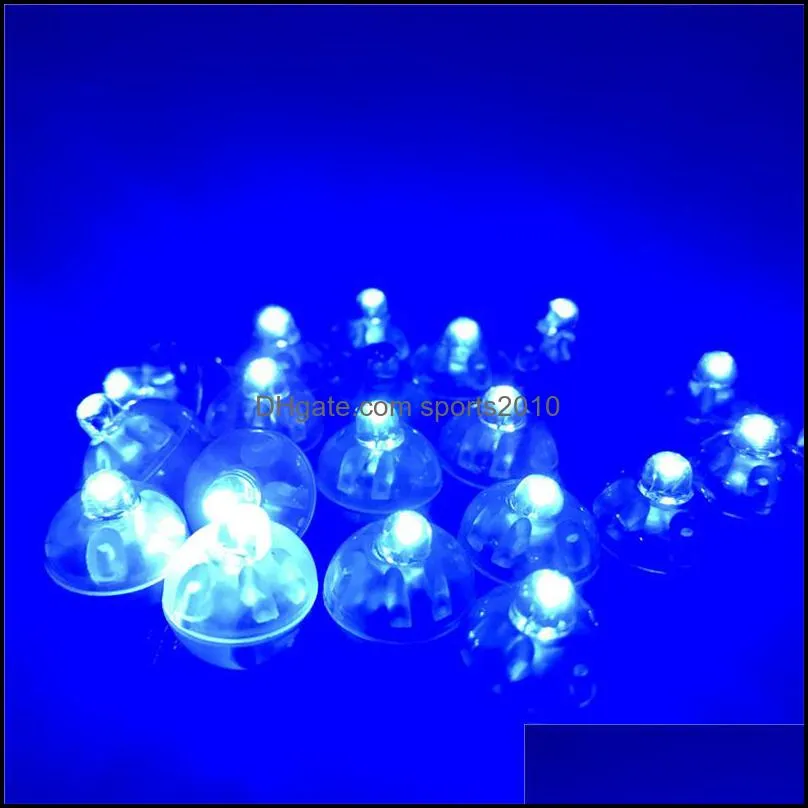 100pcs/lot led flash luminous ball for balloons birthday wedding party decorative balloons light bulb