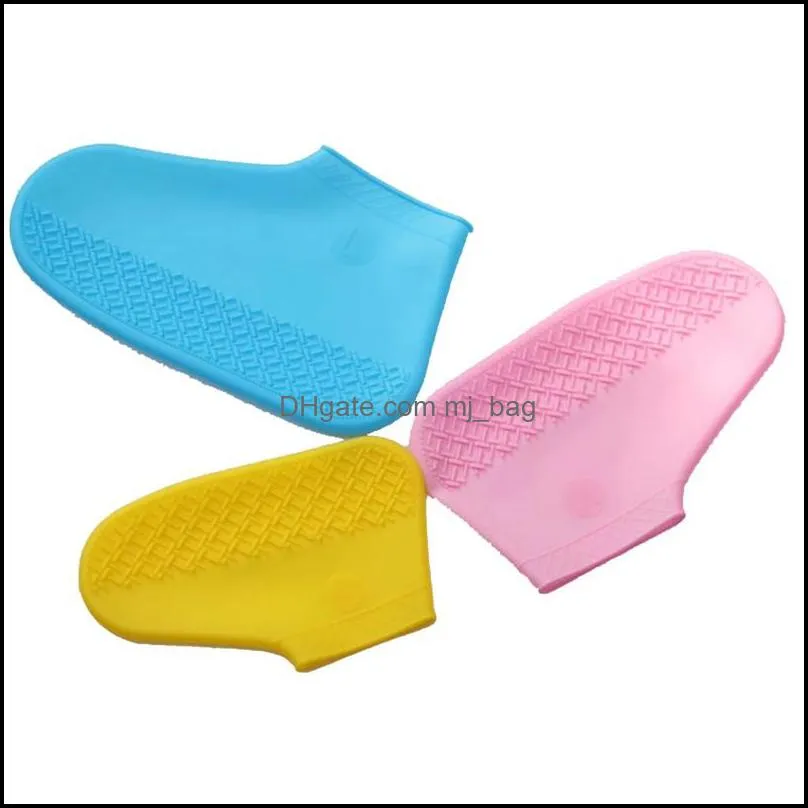 antiskid silicone shoe cover waterproof shoe cover man women rainproof shoe cover for mud snow and sand