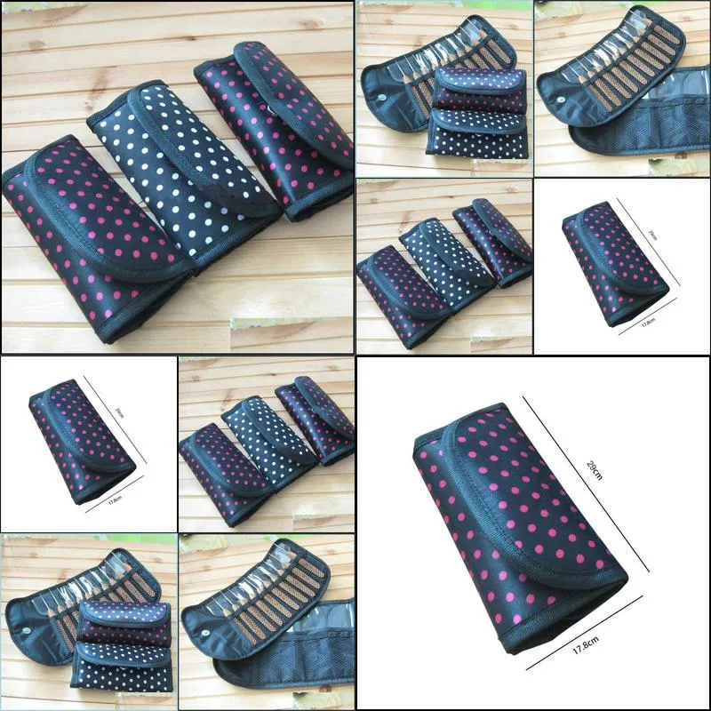 other arts and crafts crochet bag sewing accessories knitting holders 1pcs tools fabric sweater needle storage bags 29x17 8cm