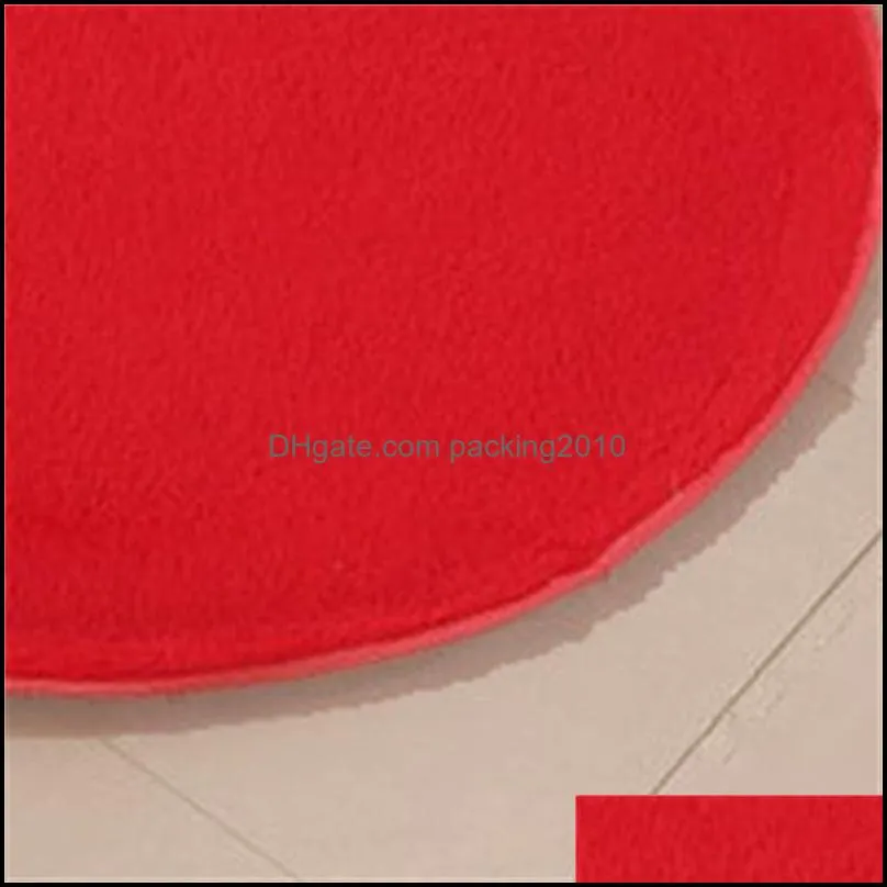 wholesalenew qualified soft bath bedroom floor shower round mat rug nonslip dig633 363 r2