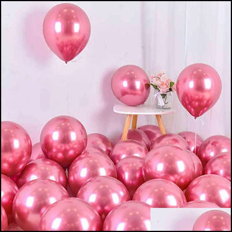 96pcs morandi peach balloons arch garland kit chrome rose gold 4d ballon for wedding birthday baby shower christmas party decor 211103