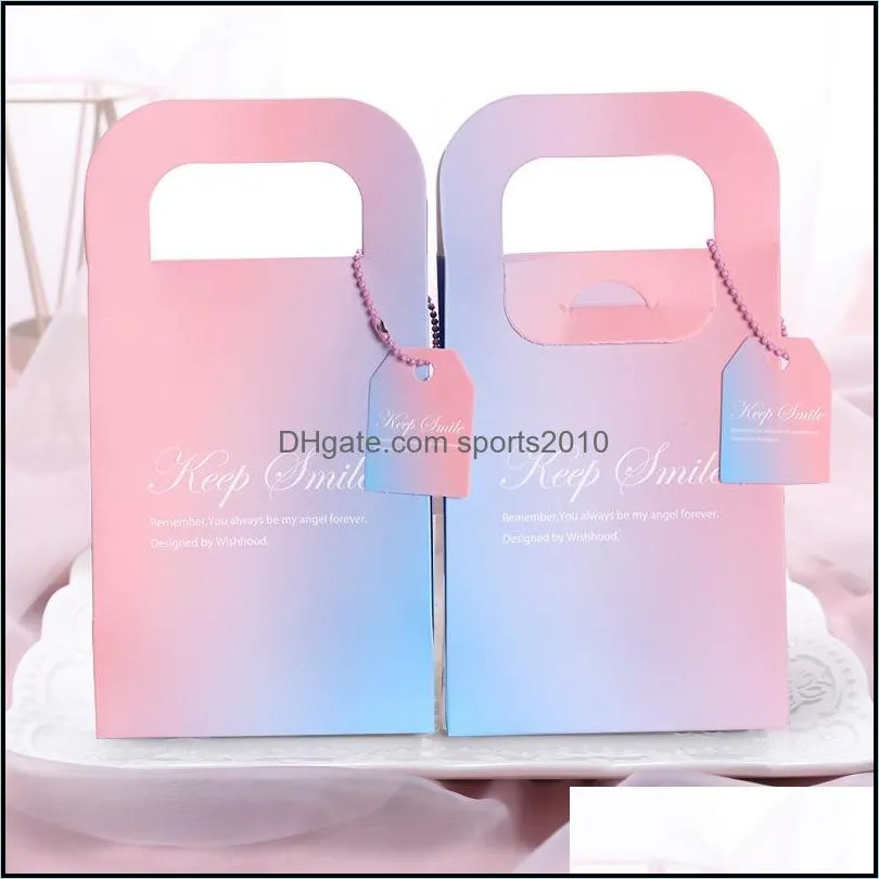 candy box lovely sugar boxes marble grain flower leaf hand bag wedding favour party fashion 0 45nz uu