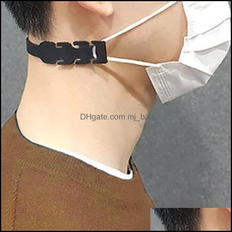 ear protector hook silicone bandage ear rope adjustable antislip masks buckle holder face mask hook ear buckle
