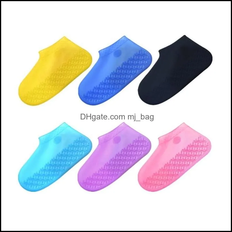 antiskid silicone shoe cover waterproof shoe cover man women rainproof shoe cover for mud snow and sand