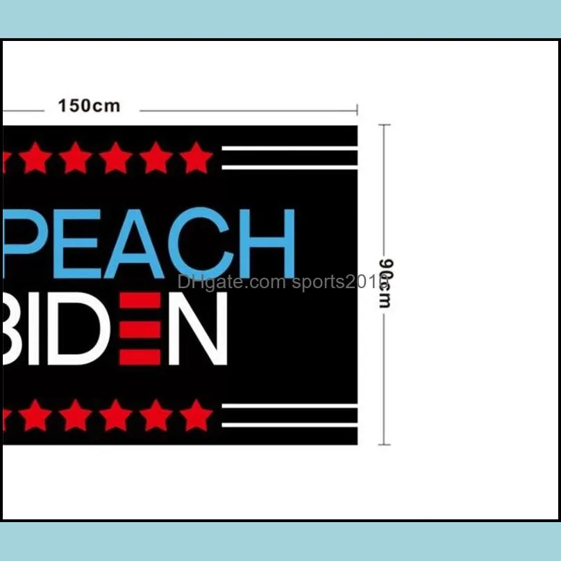 2024 anti biden flags outdoor trump banners 3 x 5ft 100d polyester fast shipping vivid color with two brass grommets 1121 v2