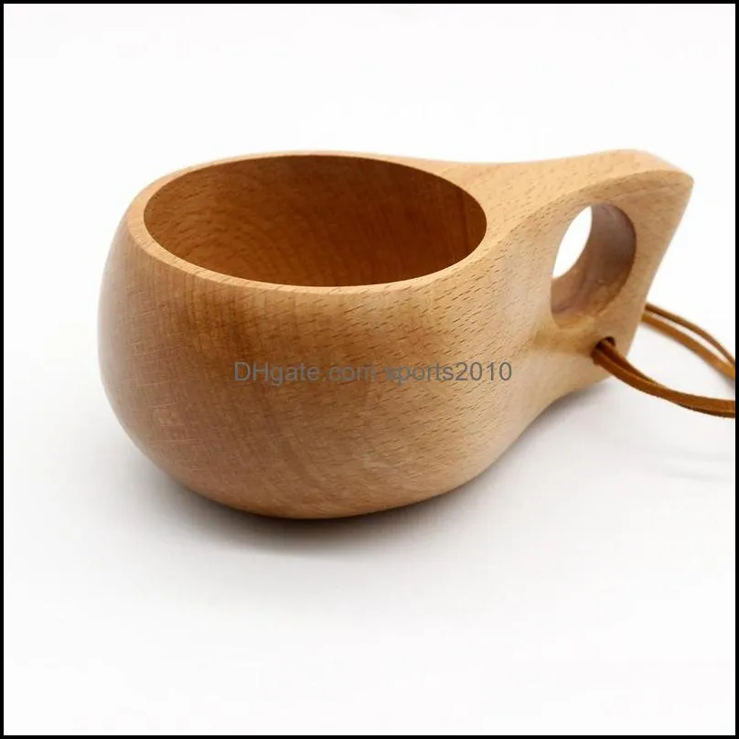 outdoor wooden cups travel cup log kuksa outdoor handmade portable cup outdoor sporting mug water cups 1920 v2