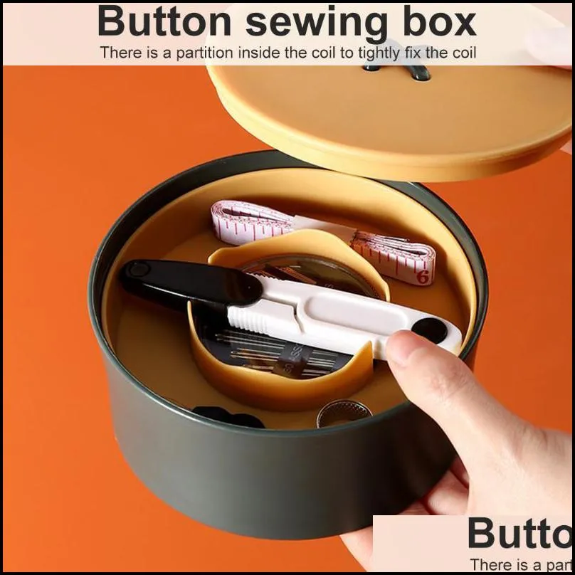 other arts and crafts portable sewing box storage pins case needlework antilost quilting boxes needles embroidery kits tool