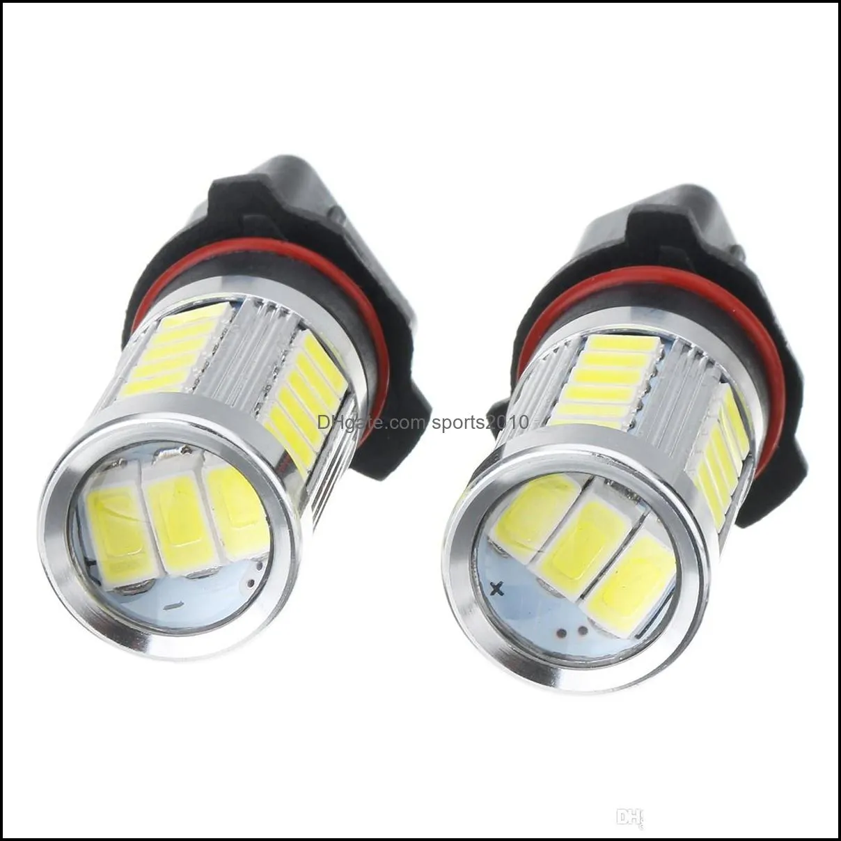 2pcs white p13w car high power led bulbs daytime running lights fog lamps led bulbs