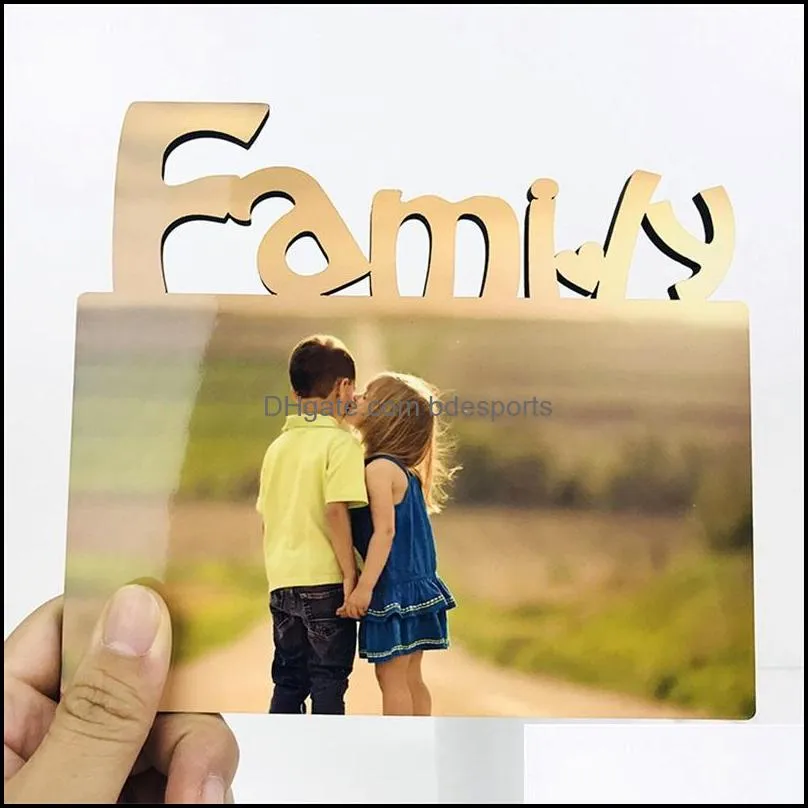 woodiness sublimation blank frames mdf diy three dimensional hollowing out blank slate letter shape laser cutting home accessory 661