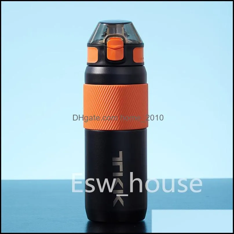 550ml stainless steel vacuum water bottles double wall sweatproof bpa insulated drinkware