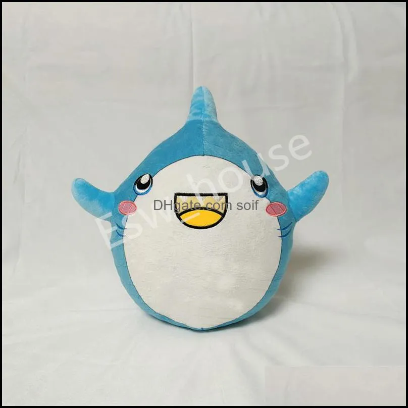 detachable cartoon plush toys shark stuffed doll soft throw animal pillow toy kids birthday party gifts