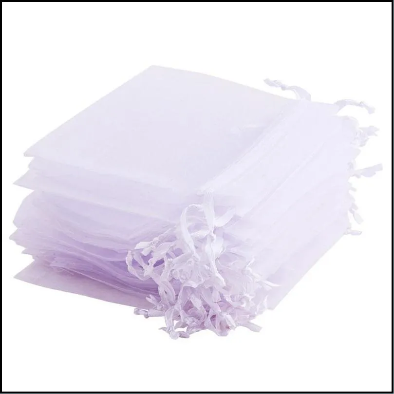 gift wrap drawable bag beam mouth mesh packaging sachet drawstrings pouches wedding organza1