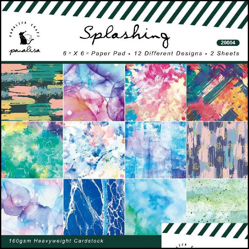 other arts and crafts 12sheets 6x6 marble alcohol ink paper mixture scrapbooking art background for card making diy po ablum cra